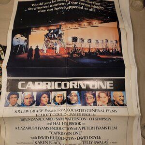 Capricorn One original movie poster. Star studded!